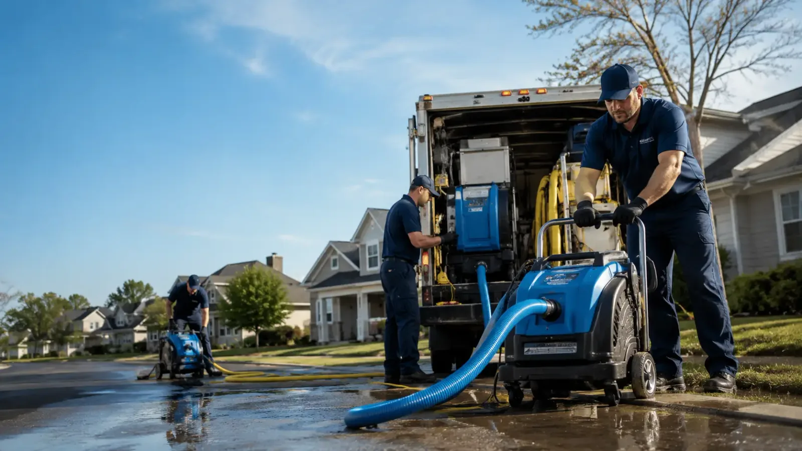 Flood Damage Cleanup in Sanders, KY